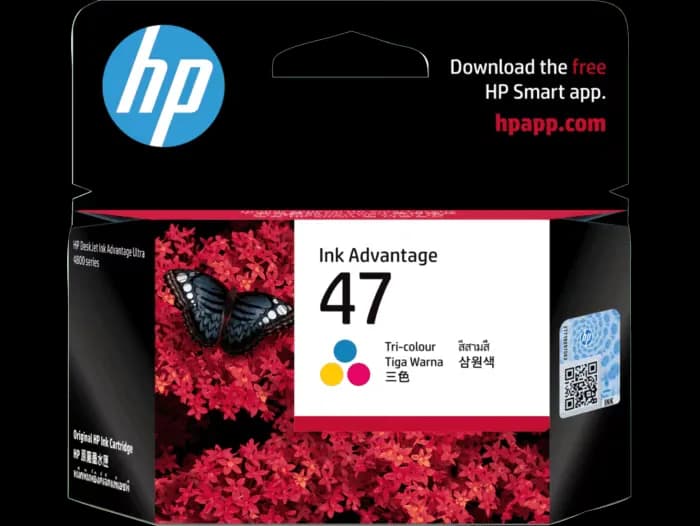 HP 47 Tri-color Original Cartridge