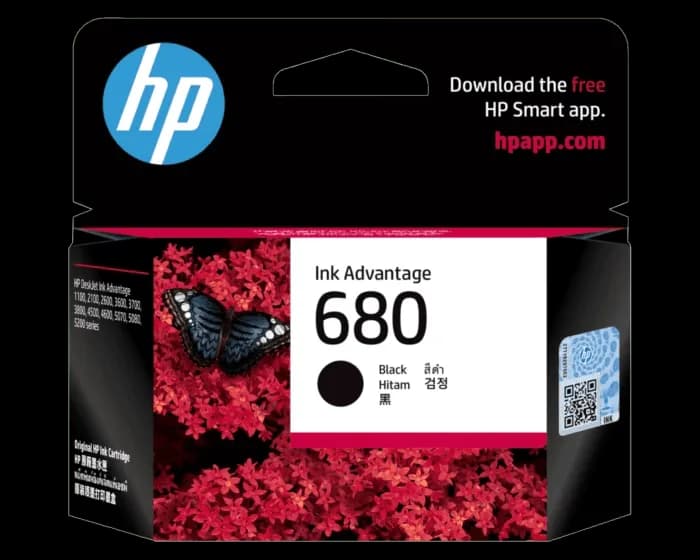 HP 680 Black Original Ink Advantage Cartridge