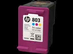 HP 803 Tri-color Original Ink Cartridge view 2
