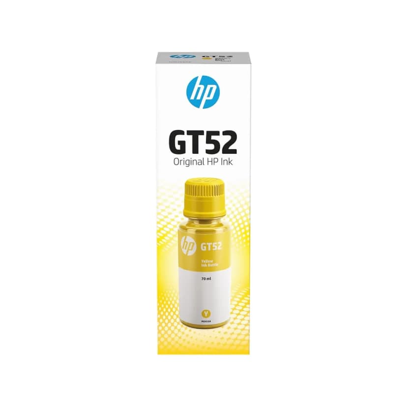 HP GT52 Yellow Original Ink Bottle