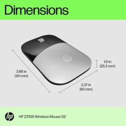 HP Z3700 Wireless Mouse view 2