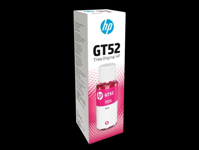HP GT52 Magenta Original Ink Bottle
