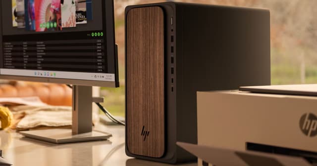 HP Pavilion Desktop TP01-4000 - Reliable everyday desktop with AMD Ryzen 5 and integrated Radeon graphics. Perfe