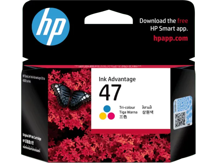 HP 47 Tri-color Original Cartridge