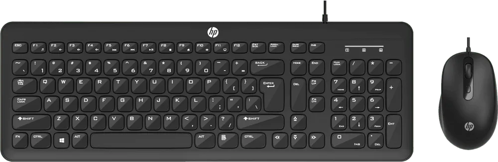 HP KM160 Wired Keyboard and Mouse Combo